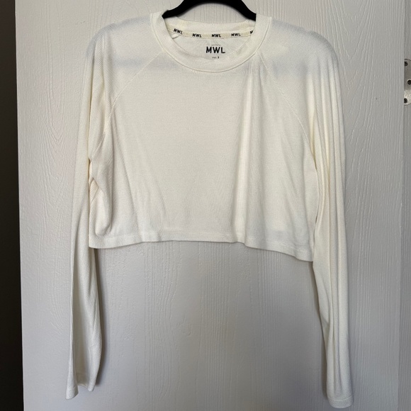 Madewell Raglan Supercropped Tee size S - Picture 2 of 7